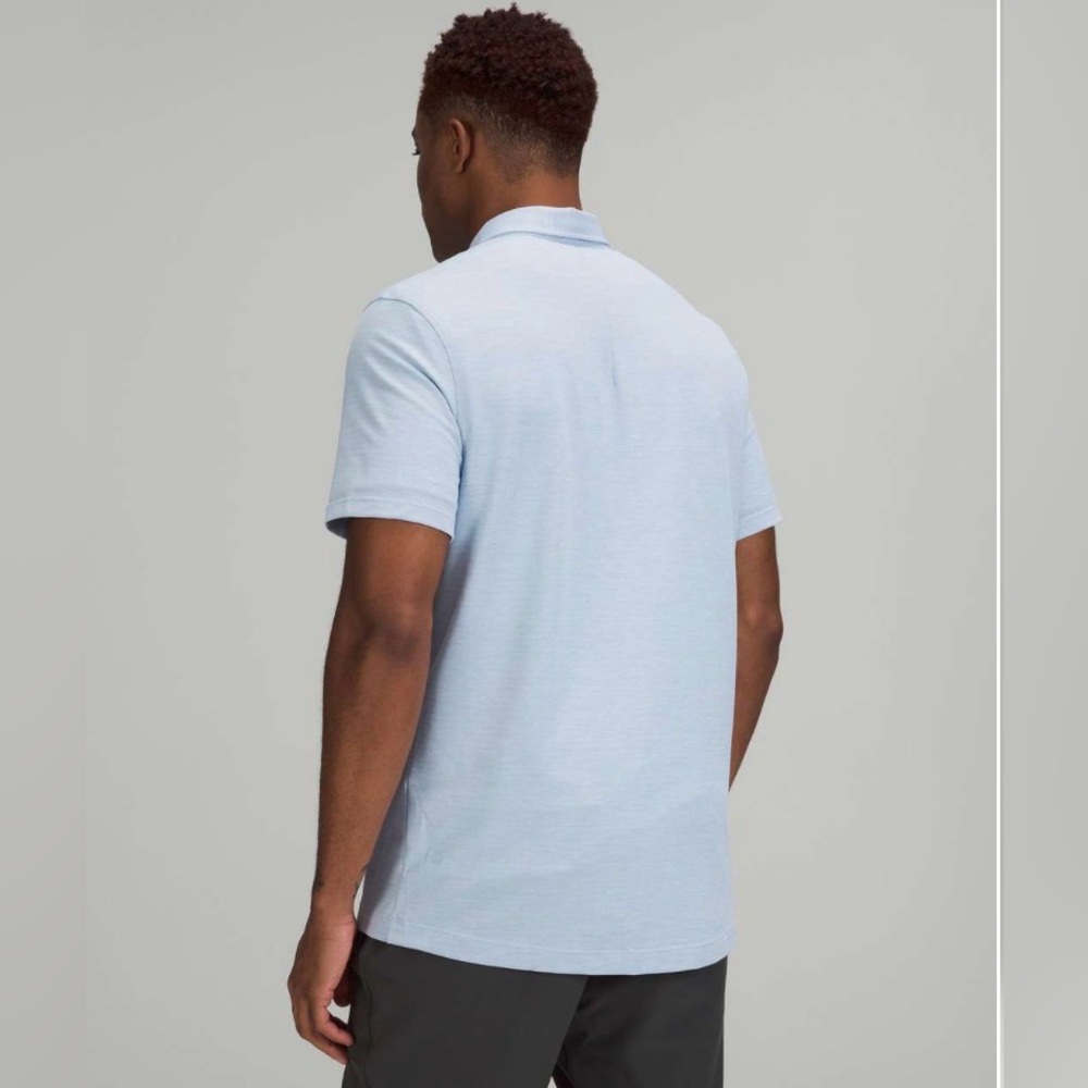 Lululemon Evolution Short Sleeve Polo Shirt *Pique Fabric size M BNWT